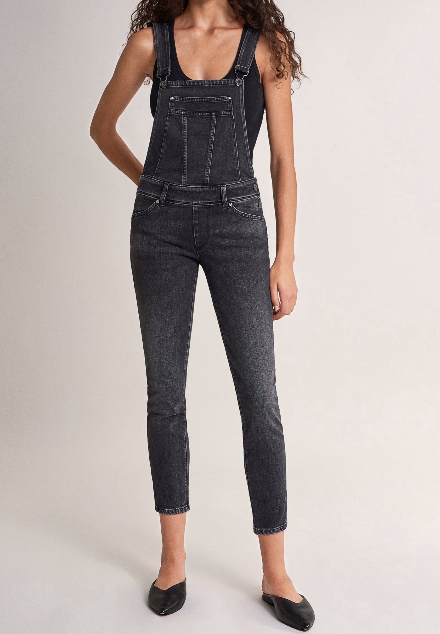 Jeans latzhose schwarz Clearance